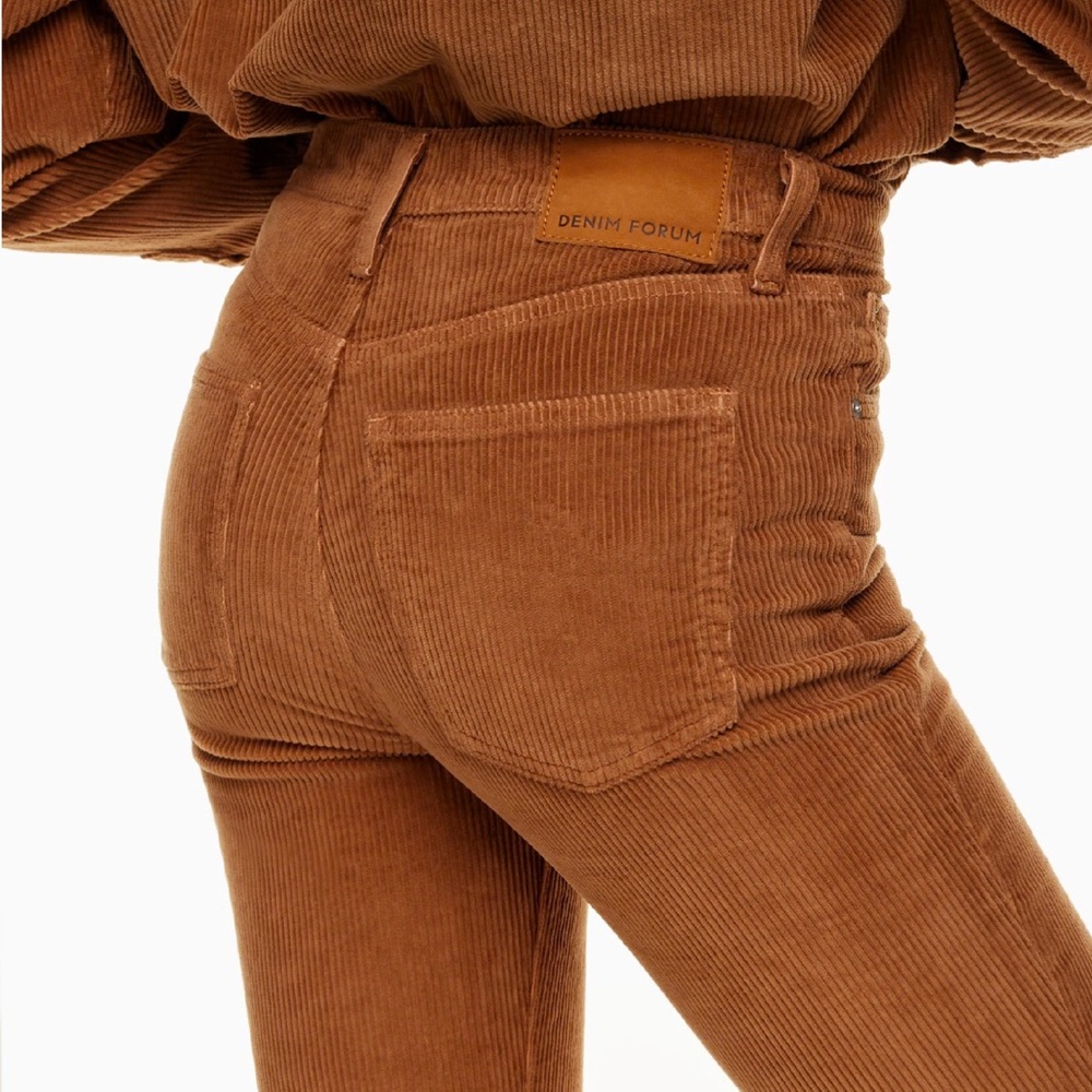 Denim Forum The Bettie High Rise Flare